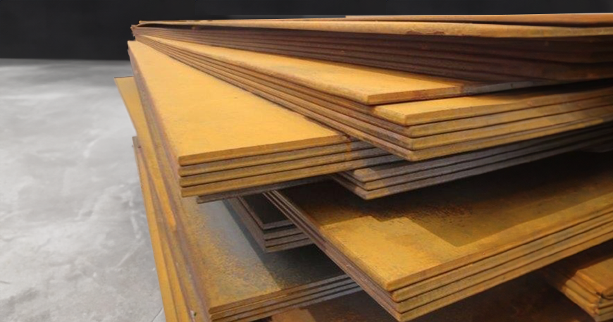 PLANCHA ACERO CORTAN A242-588